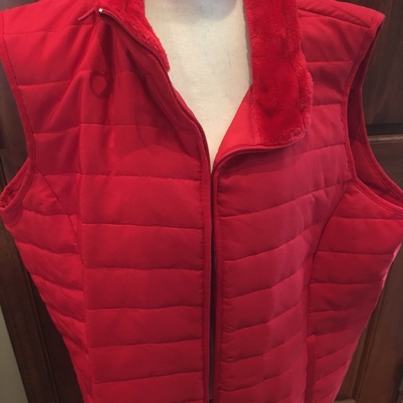 Women’s Quilted 3X Vest zippered front 2 pockets - Picture 2 of 7